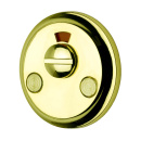 Toalettvred Classic - Polerad Mässing