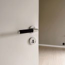 Dörrhandtag Koster - Krom/Svart