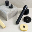 Dörrhandtag Helix 200 - Europeisk Standard - Svart