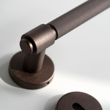 Dörrhandtag Helix 200 - Mörk Brons