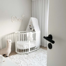 Dörrhandtag Riff - Skandinavisk Standard - Mattsvart