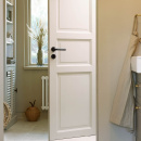 Dörrhandtag Helix 200 Stripe - Skandinavisk Standard - Svart