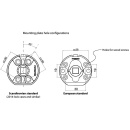Dörrhandtag Sintra - Europeisk Standard - Mattsvart