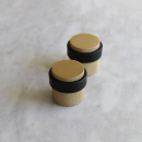 Dörrstopp Helix - Mässing