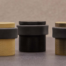 Dörrstopp Helix - Rostfritt Stål Finish