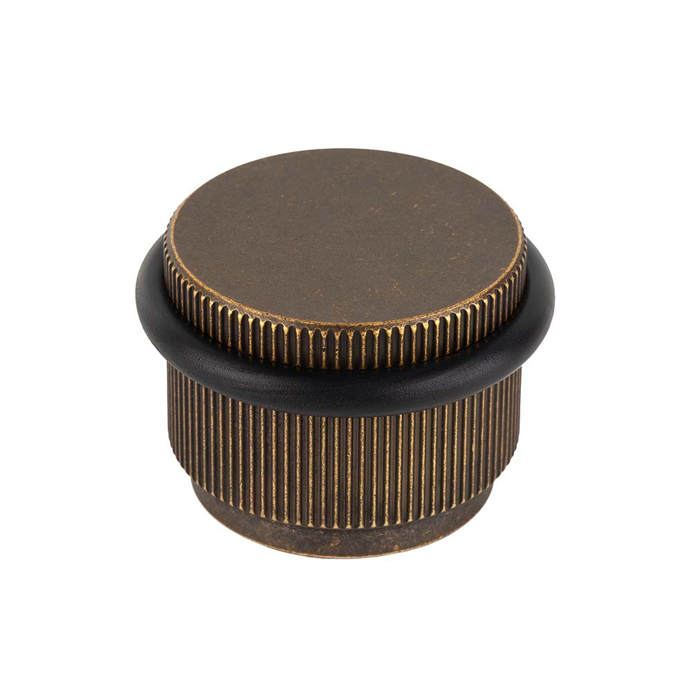 Dörrstopp Arpa Golv - Antik Mässing