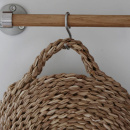 Köksreling Aveny - 600mm -  Komplett - Ek/Borstad Rostfritt 