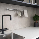 Köksreling Aveny - 600mm - Komplett - Borstad Rostfritt