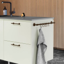 Köksreling Aveny - 600mm - Komplett - Brunerad Mässing