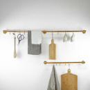 Förlängningsstång Aveny - 600mm - Polerad Obehandlad Mässing