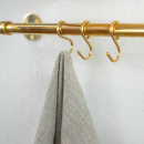 Krok Aveny - 5-p - Polerad Obehandlad Mässing