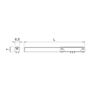 LED-Profil Magy Plus UHEP CSP 24V - Grå