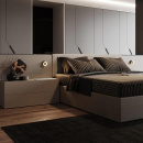 LED-Spot Unika - USB - Svart