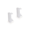 Ändavslut SUNUP - Vit - 2-p 