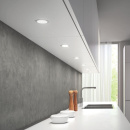 LED-Spot Atom - Rostfri Look