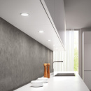 LED-spot Atom D-M - Rostfri look