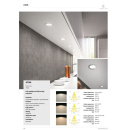 LED-spot Atom D-M - Rostfri look