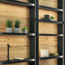 LED-Profil LD8104 - 2000mm - Svart