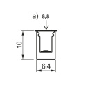 Bländskydd LD8104 - A - 2000mm