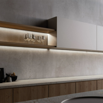 LED-Profil Blade - 2000mm - Mattsvart