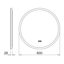 Badrumsspegel IO D-M