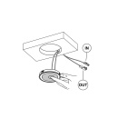 LED-Spot Holl TDM D-M - Mattsvart