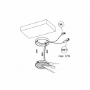 LED-Spot Holl TDM D-M - Utanpåliggande - Rostfri Look