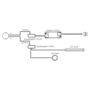 Dimmer Capsens FW - 12/24V - Svart
