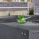 Eluttag One - Rostfritt/Svart