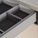 Knivinsats Flex Basic - Mörkgrå