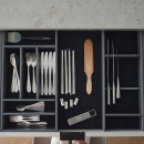 Knivinsats Flex Basic - Mörkgrå