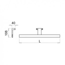 Spegelbelysning LED Aalto - Krom