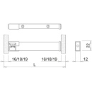 LED-Armatur Baski SF - Rostfri Look