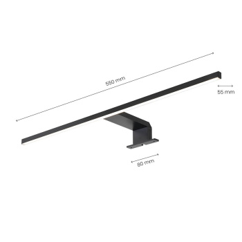 LED-Armatur Jot - Svart
