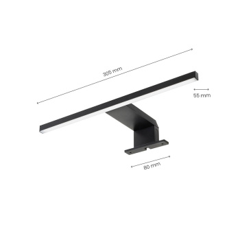 LED-Armatur Jot - Svart