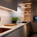 Taklampa Pendy Dim - Svart 