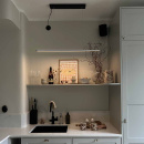 Taklampa Pendy Dim - Svart 