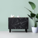 Stödben Fonda 6005 - Mattsvart