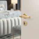 Dörrhandtag Helix 200 Stripe - Mässing