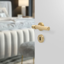 Dörrhandtag Helix 200 Stripe - Mässing