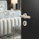 Dörrhandtag Helix 200 Stripe - Rostfritt Stål Finish