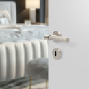 Dörrhandtag Helix 200 Stripe - Rostfritt Stål Finish