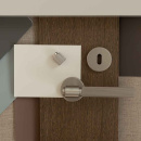 Dörrhandtag Helix 200 Stripe - Rostfritt Stål Finish