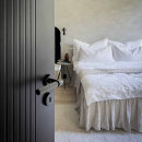 Dörrhandtag Helix 200 Stripe - Svart