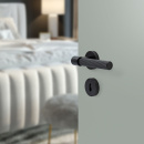 Dörrhandtag Helix 200 Stripe - Svart