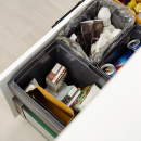 Källsortering - Cube Compact Eco - Mörkgrå