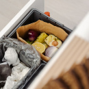 Källsortering - Cube Compact Eco - Mörkgrå