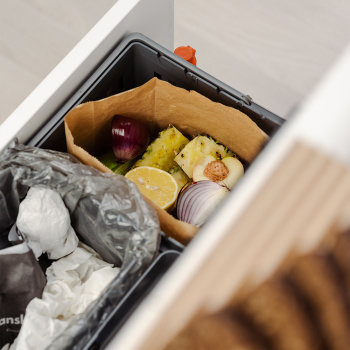 Källsortering - Cube Compact Eco - Mörkgrå