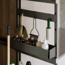 Städskåpsutdrag - Deluxe - Mörkgrå