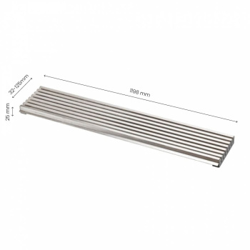 Ventilationsgaller - Rostfritt Stål